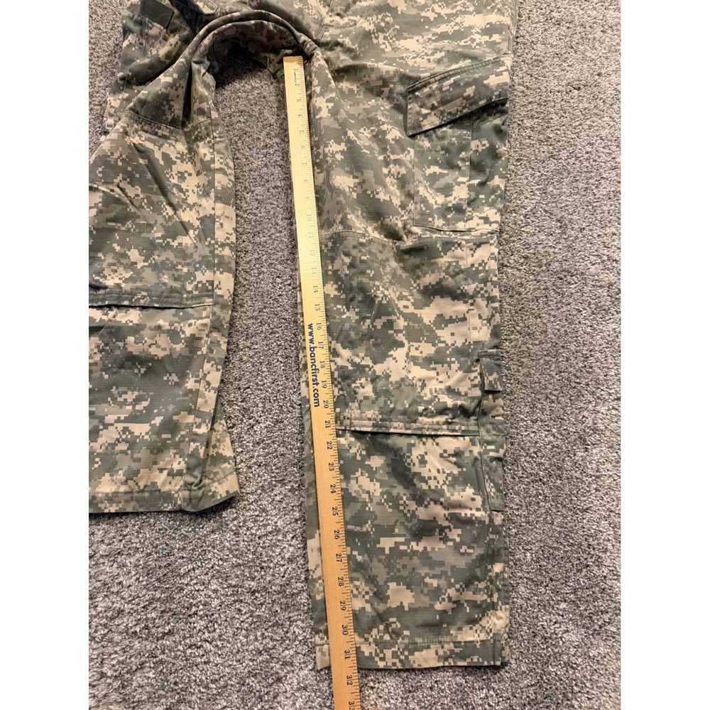 UNICOR Cargo Pants Mens Medium Reg Camo Army Combat Uniform ACU Digital Ripstop - Picture 7 of 9